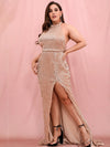 Alaia Sequins Gown - Gold