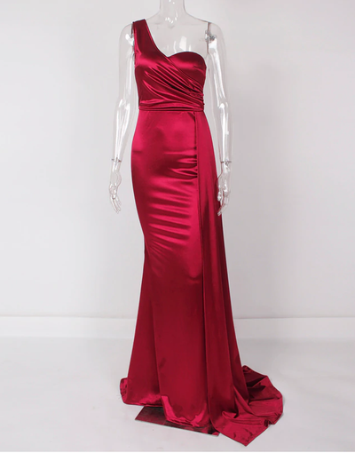 Tonya Satin Formal Gown