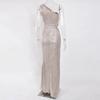 Felicia Sequins Gown - Silver