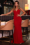 Chloe Red Gown
