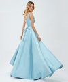 Ambika Satin Formal Gown - Blue