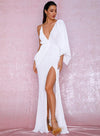 Milano Sequins Gown - White