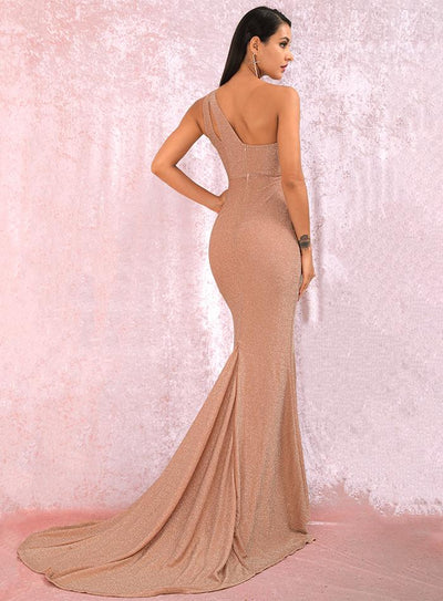 Annette One Shoulder Gown