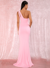 Mikayla One Shoulder Gown - Pink