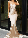 Ava Satin Gown - Ivory