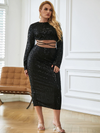 Roma Two Piece Sequins Set