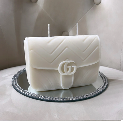 GG Candle - White