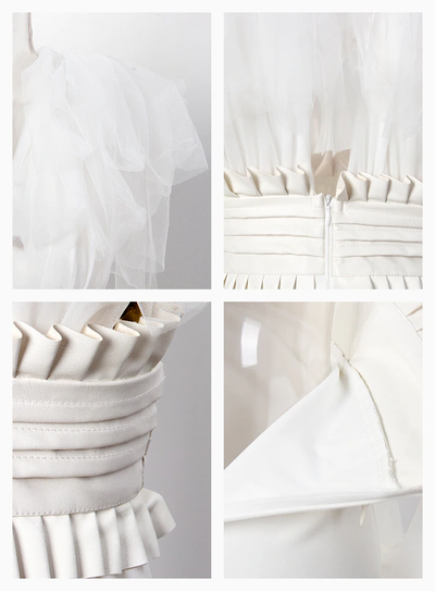 Antoinette Cocktail Dress - White